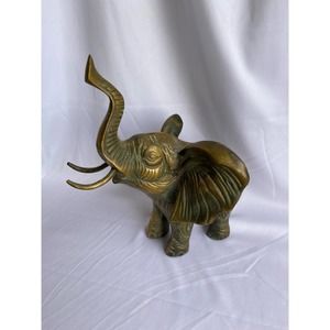 Vintage Brass Elephant